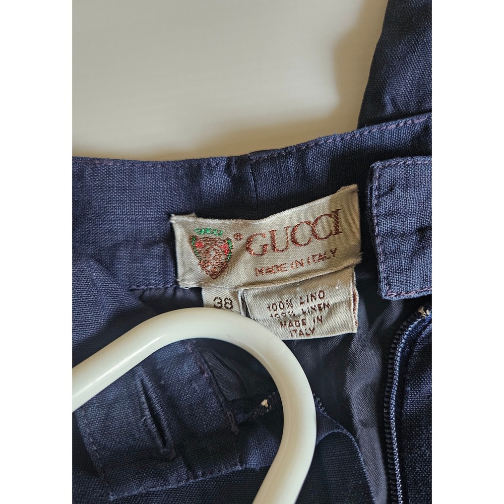 Vintage 100% Linen Women's Pants – Size 38 – Made in Italy - Picture 9 of 11
